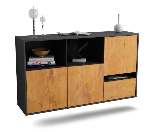 Sideboard Salinas, Eiche, hängend (136x79x35cm)