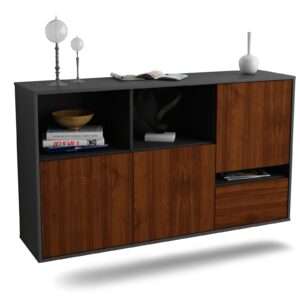 Sideboard Salinas, Walnuss, hängend (136x79x35cm)