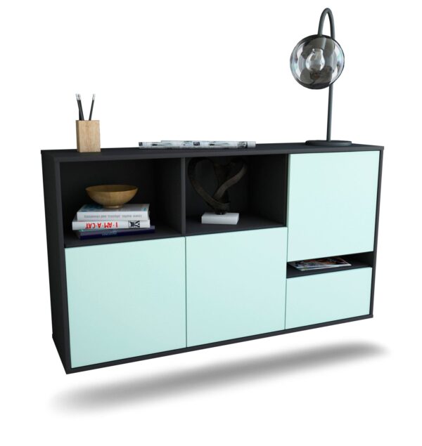 Sideboard Salinas, Mint, hängend (136x79x35cm)