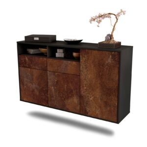 Sideboard Hollywood, Rost, hängend (136x79x35cm)