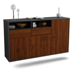 Sideboard Hollywood, Walnuss, hängend (136x79x35cm)