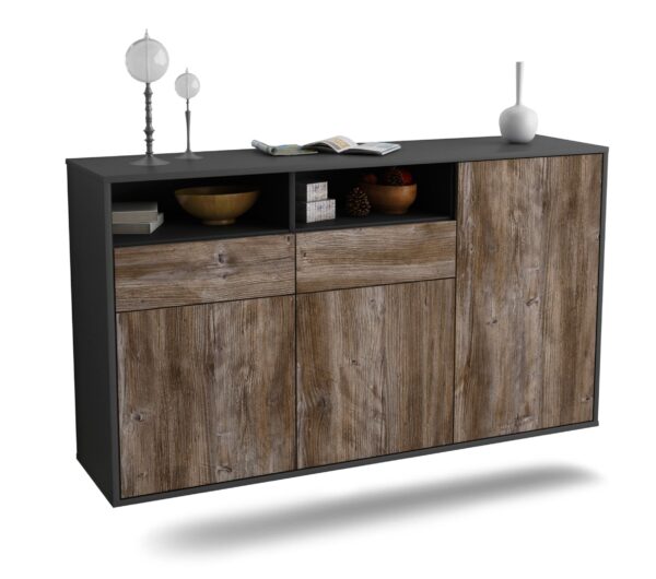Sideboard Hollywood, Treibholz, hängend (136x79x35cm)