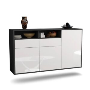 Sideboard Hollywood, Weiß, hängend (136x79x35cm)