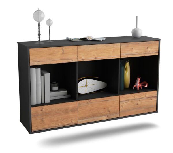 Sideboard Torrance, Pinie, hängend (136x79x35cm)