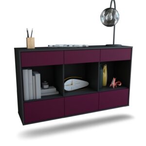Sideboard Torrance, Lila, hängend (136x79x35cm)