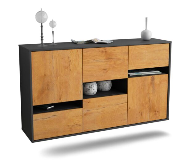 Sideboard Hayward, Eiche, hängend (136x79x35cm)