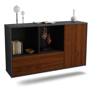 Sideboard Palmdale, Walnuss, hängend (136x79x35cm)