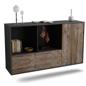 Sideboard Palmdale, Treibholz, hängend (136x79x35cm)