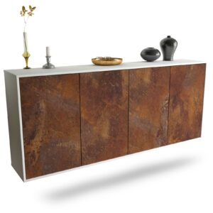 Sideboard Lakewood, Rost, hängend (180x79x35cm)