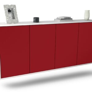Sideboard Lakewood, Bordeaux, hängend (180x79x35cm)
