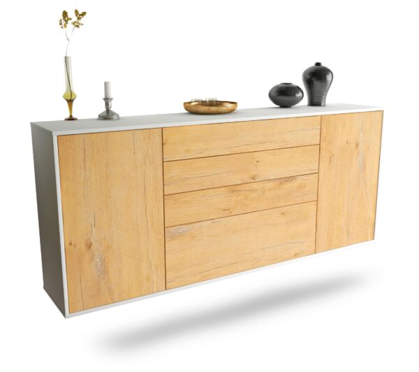 Sideboard Alexandria, Eiche, hängend (180x79x35cm)