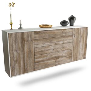 Sideboard Alexandria, Treibholz, hängend (180x79x35cm)