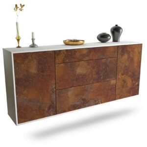 Sideboard Syracuse, Rost, hängend (180x79x35cm)