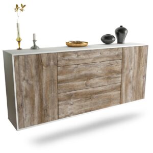 Sideboard Syracuse, Treibholz, hängend (180x79x35cm)