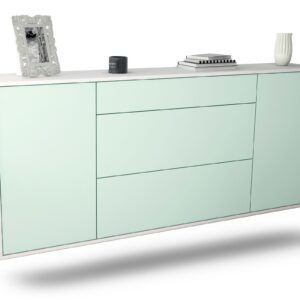 Sideboard Syracuse, Mint, hängend (180x79x35cm)
