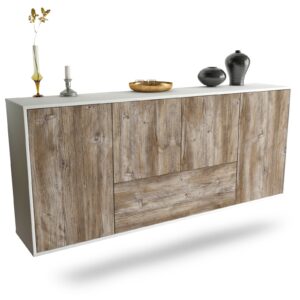 Sideboard Escondido, Treibholz, hängend (180x79x35cm)