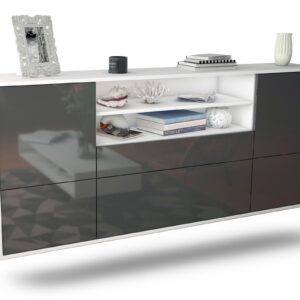 Sideboard Escondido, Grau, hängend (180x79x35cm)