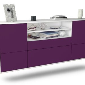 Sideboard Escondido, Lila, hängend (180x79x35cm)