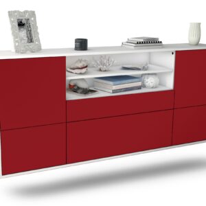 Sideboard Escondido, Bordeaux, hängend (180x79x35cm)