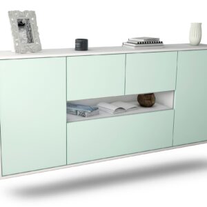 Sideboard Warren, Mint, hängend (180x79x35cm)