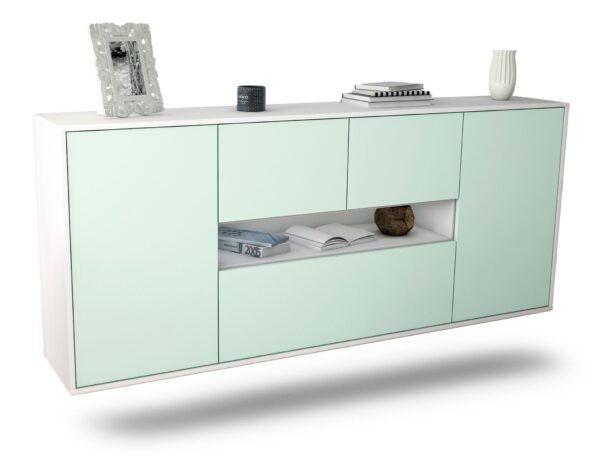 Sideboard Warren, Mint, hängend (180x79x35cm)