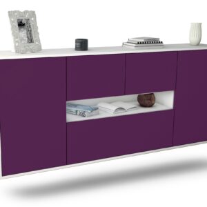 Sideboard Warren, Lila, hängend (180x79x35cm)