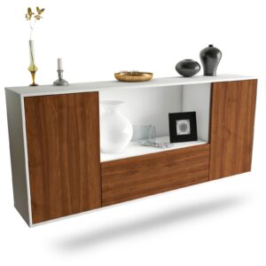 Sideboard Fort Collins, Walnuss, hängend (180x79x35cm)