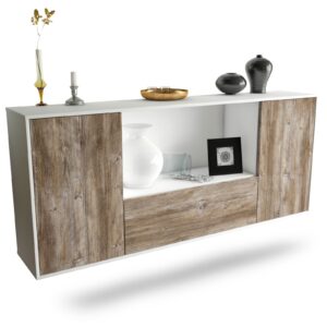 Sideboard Fort Collins, Treibholz, hängend (180x79x35cm)