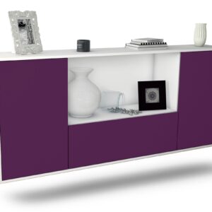 Sideboard Fort Collins, Lila, hängend (180x79x35cm)