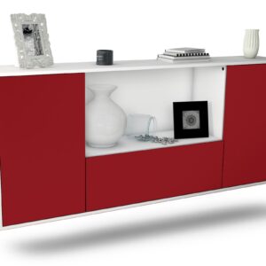 Sideboard Fort Collins, Bordeaux, hängend (180x79x35cm)