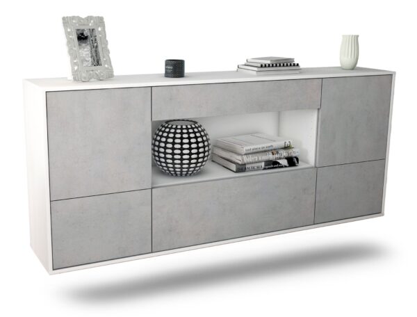 Sideboard East Los Angeles, Beton, hängend (180x79x35cm)