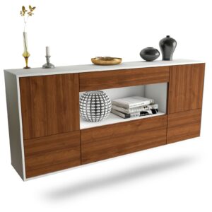 Sideboard East Los Angeles, Walnuss, hängend (180x79x35cm)