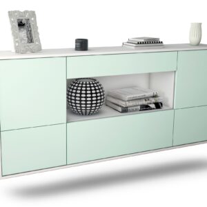 Sideboard East Los Angeles, Mint, hängend (180x79x35cm)