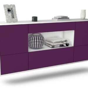 Sideboard East Los Angeles, Lila, hängend (180x79x35cm)