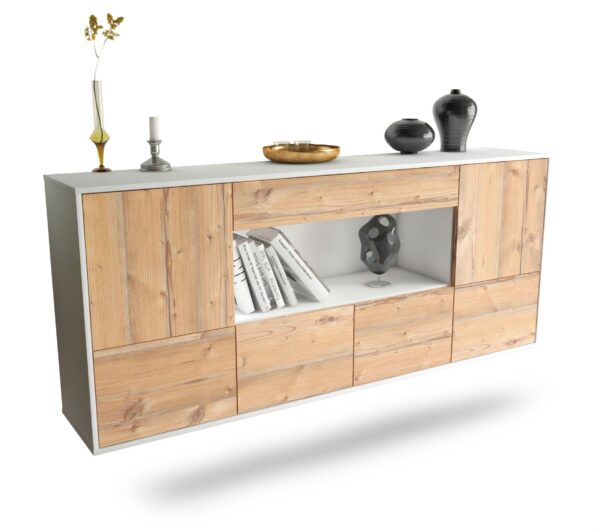 Sideboard Fullerton, Pinie, hängend (180x79x35cm)
