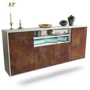 Sideboard Mesquite, Rost, hängend (180x79x35cm)