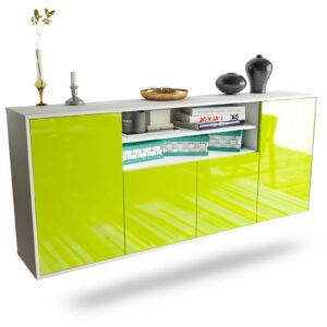 Sideboard Mesquite, Grün, hängend (180x79x35cm)
