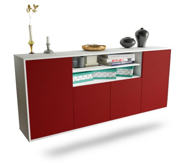 Sideboard Mesquite, Bordeaux, hängend (180x79x35cm)