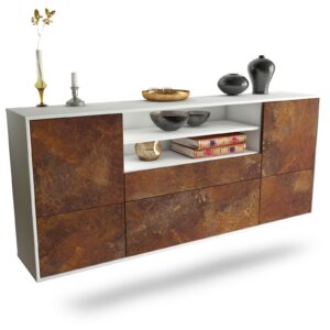 Sideboard Elk Grove, Rost, hängend (180x79x35cm)