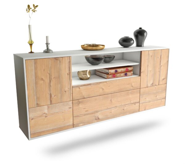 Sideboard Elk Grove, Pinie, hängend (180x79x35cm)