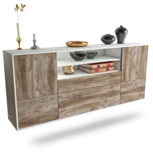 Sideboard Elk Grove, Treibholz, hängend (180x79x35cm)