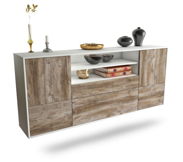 Sideboard Elk Grove, Treibholz, hängend (180x79x35cm)
