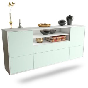 Sideboard Elk Grove, Mint, hängend (180x79x35cm)