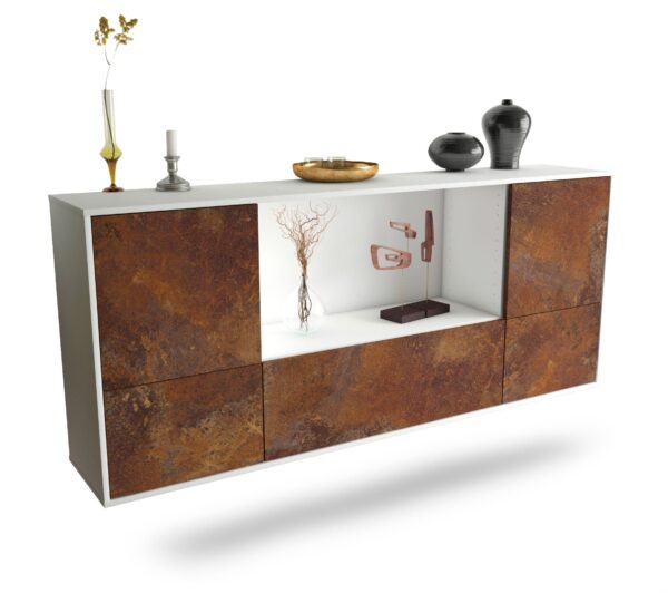 Sideboard Sunnyvale, Rost, hängend (180x79x35cm)