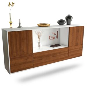 Sideboard Sunnyvale, Walnuss, hängend (180x79x35cm)