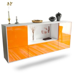 Sideboard Sunnyvale, Orange, hängend (180x79x35cm)
