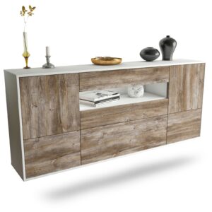 Sideboard Savannah, Treibholz, hängend (180x79x35cm)