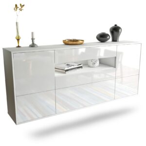 Sideboard Savannah, Weiß, hängend (180x79x35cm)