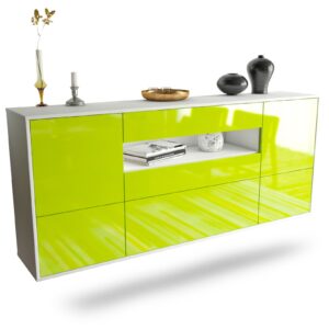 Sideboard Savannah, Grün, hängend (180x79x35cm)