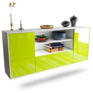Sideboard Sterling Heights, Grün, hängend (180x79x35cm)